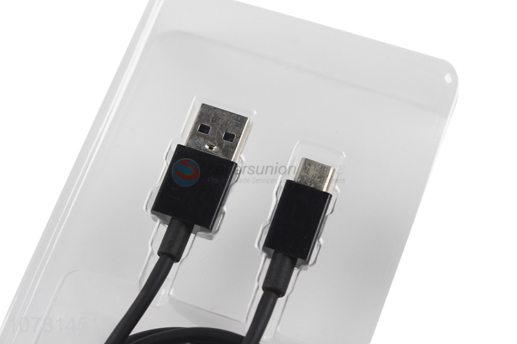 Hot selling black data cable Android phone charging cable