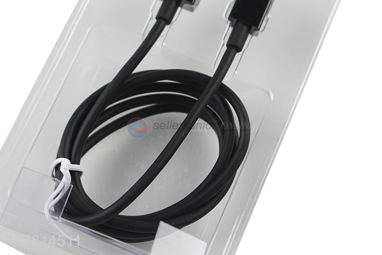 Hot selling black data cable Android phone charging cable