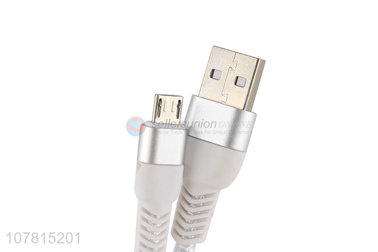 New design white multifunction android spare data cable