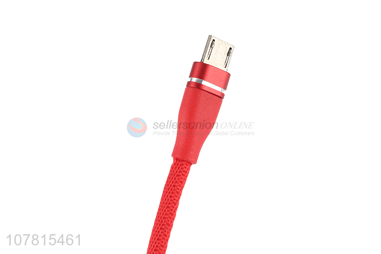 Hot selling red office multifunctional fast charging cable
