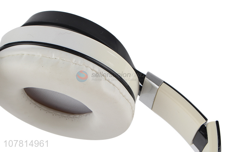 Good price white stereo surround wireless headphones