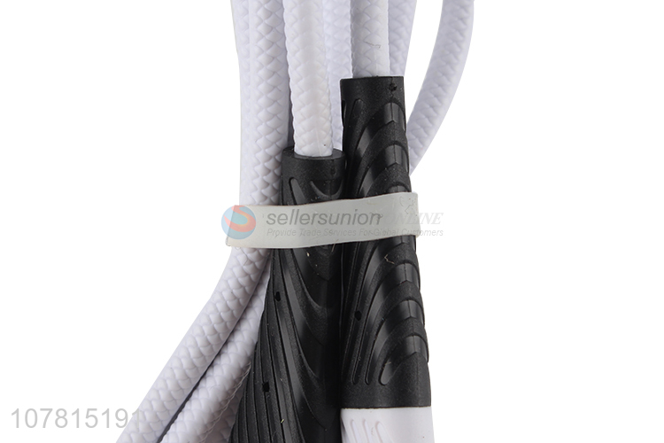 Hot selling white data cable TPC charging data line
