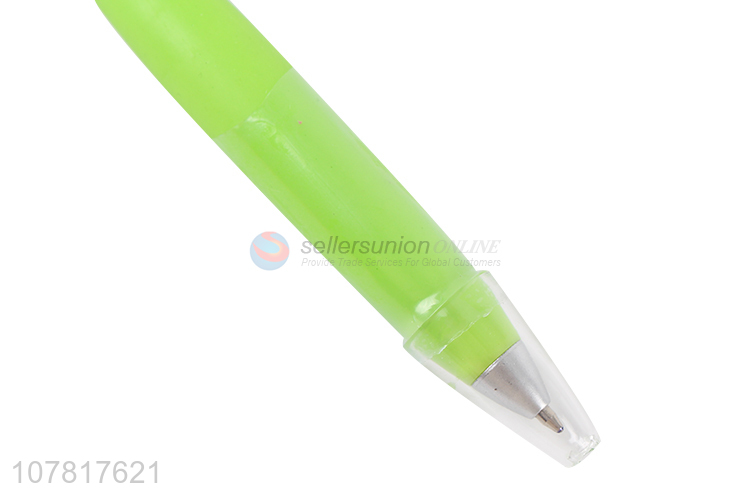 Cartoon style colorful ballpoint pen with cheap price