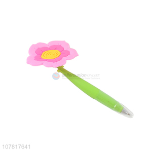 Wholesale creative cartoon flower design ballpoint pen