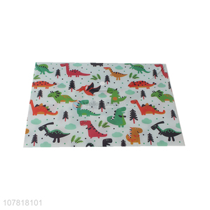 Factory direct sale cartoon animal printing plastic file bag