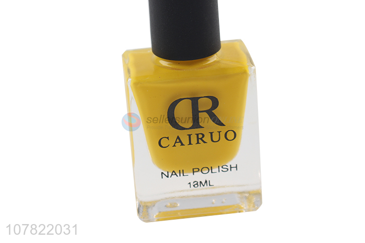 China factory long lasting 18ml nail polish