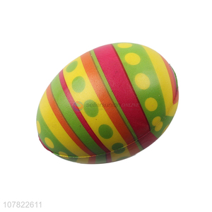 New arrival egg shape colourful squeeze ball toys