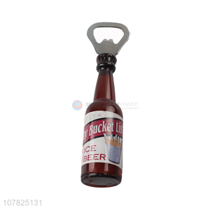 China supplier creative design <em>fridge</em> <em>magnet</em> bottle opener