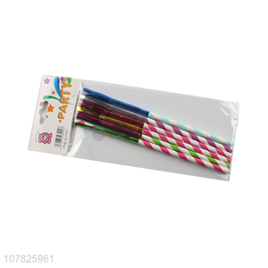 China wholesale 6PCS paper straw with cheap price