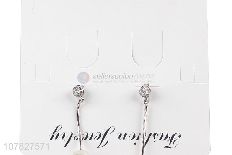 New Arrival Knotted Bowknot Pendant Dangle Earring