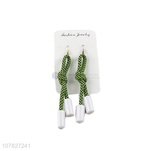 Unique Design Knotted Rope Earring Ladies Hook Earring
