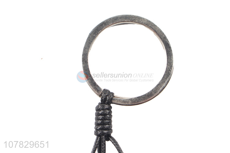 New arrival metal keychain hand-woven fashion pendant