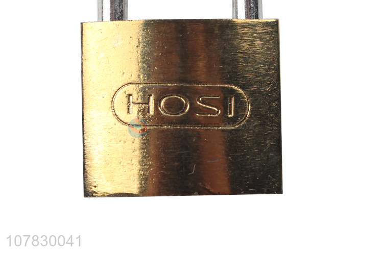 Good quality household waterproof theftproof iron padlock and keys