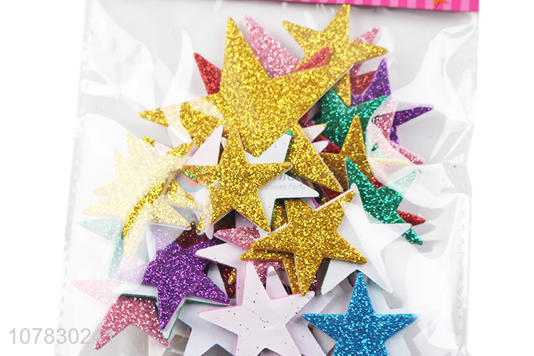 High Quality Glitter Stars Sticker Kids DIY Crafts