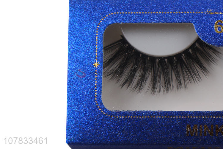 China manufacturer 6D fashion soft mink eyelashes synthetical lashes