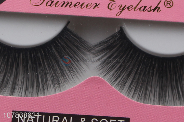 Factory supply 5D bushy fur eyelashes chemical fiber mink lashes