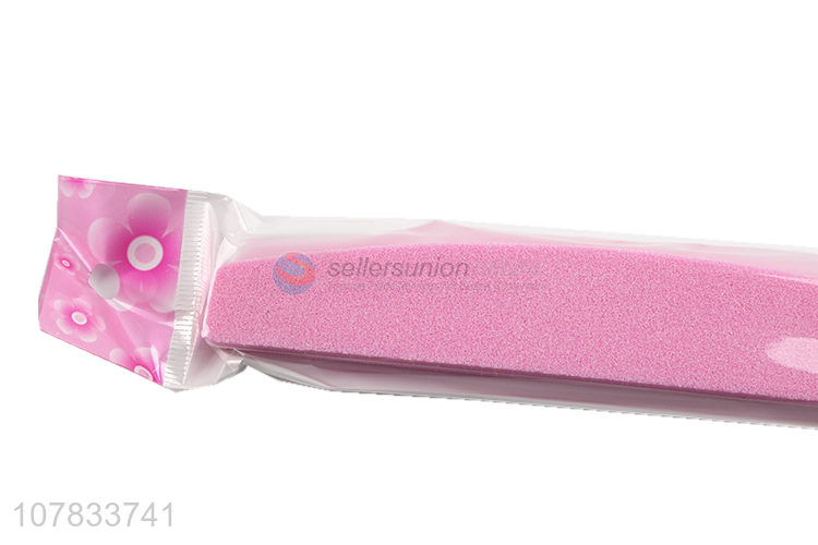 Fashion Pink Nail Sanding Nail File Nail Care Tool