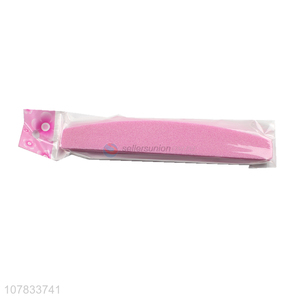 Fashion Pink Nail Sanding Nail File Nail Care Tool