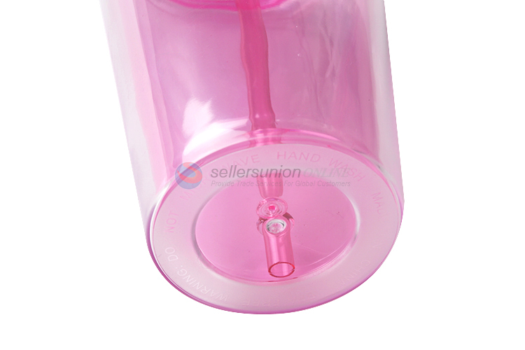 China Manufacture Plastic Drinking Cup Straw Cup