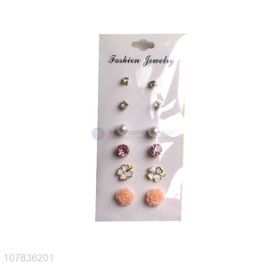 China factory decorative women earrings set wholesale