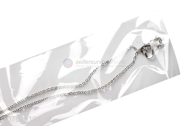 New product stainless steel decorative necklace for lady