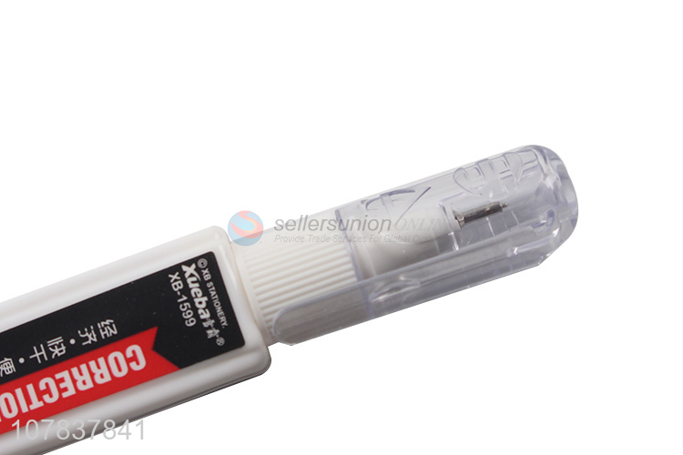 China wholesale white correction fluid pen for stationery