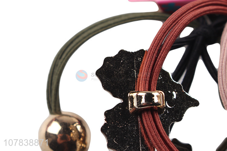 Modern Style Ladies Hair Rope Elastic Hair Ring Hair Ties