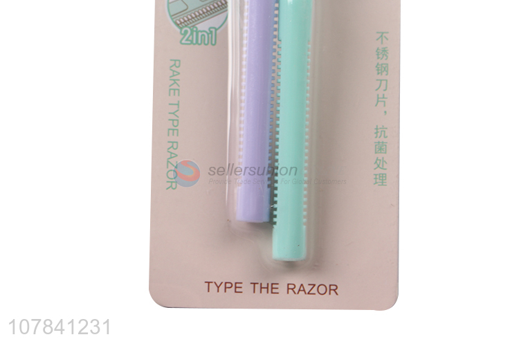 Good quality tweezers type razor lady armpit hair shaving knife