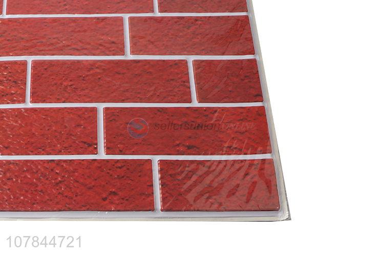 Wholesale low price red tile household wall stickers