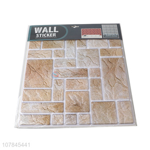 China sourcing 3d brick wall tile stickers for home décor