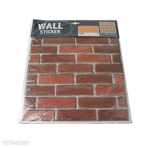 Popular product pvc brick pattern wall tile stickers wholesale