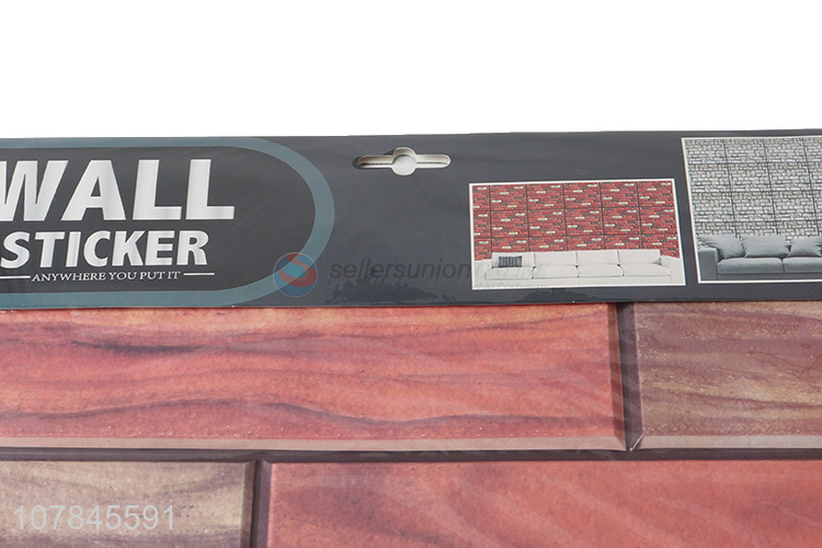 Best price waterproof brick interior room wall stickers