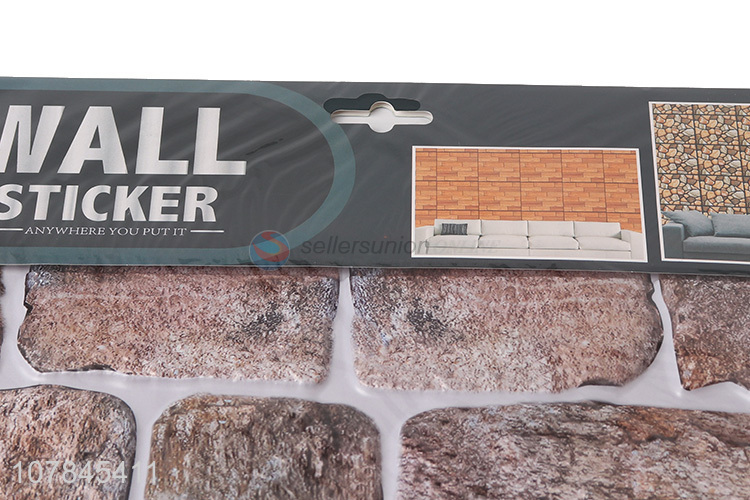 Popular product waterproof stone pattern wall tile stickers