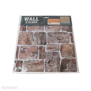 Popular product waterproof stone pattern wall tile stickers