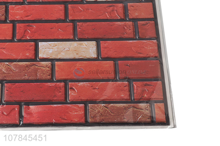 Popular product durable brick 3d wall stickers for sale