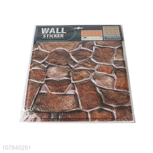 Top quality stone pattern decorative wall tile stickers