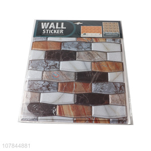 New products 3d decorative tile wall stickers for decoration