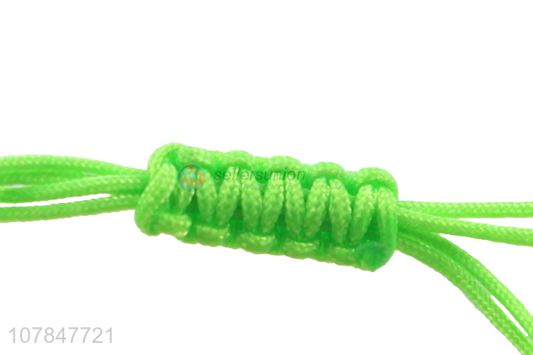 China factory adjustable hand woven shells bracelet wholesale