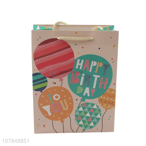 Good <em>wholesale</em> price creative birthday portable <em>gift</em> bag