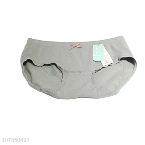 Good price wholesale grey seamless panties for women