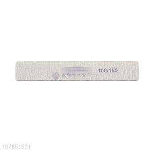 Custom logo 100/180 emery board eva nail file manicure tools