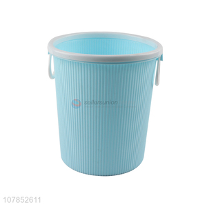 Popular product blue pp household waste bin rubbish bin
