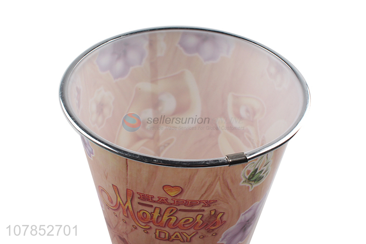 Best quality printing pp household rubbish bin wholesale