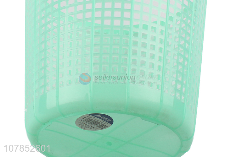 New design green pp hollow waste bin trash can wholesale