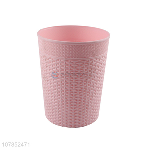 Factory price pink household waste bin with top quality