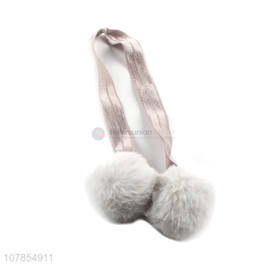 Best Sale Fur Ball Headband Fashion Hair Accessories