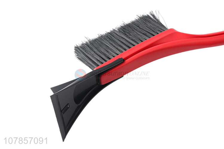 China suppliers 2-in-1 snow brush ice scraper with long handle