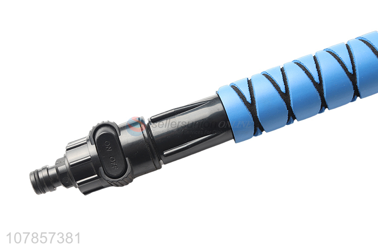 Online wholesale telescopic soft bristle aluminium alloy water fed pole brush