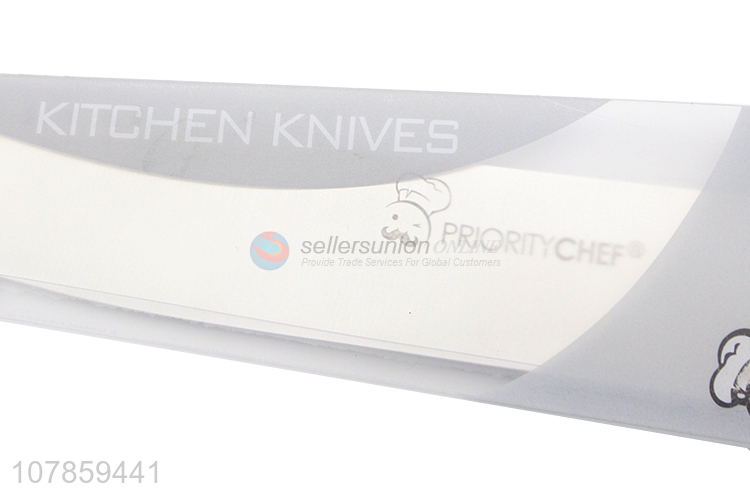 China wholesale silver stainless steel kitchen knives for chefs