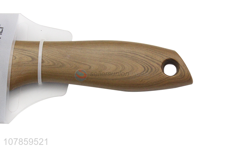 New arrival silver stainless steel meat cleaver with wooden handle